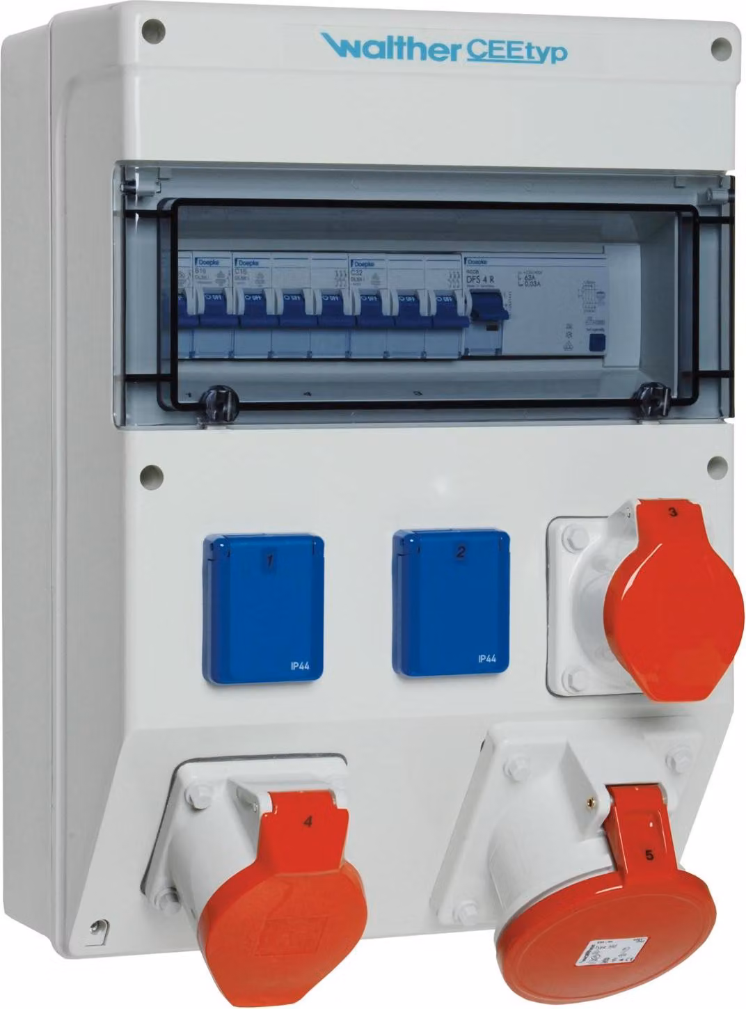 WALTHER-WERKE Combinazione di prese elettriche