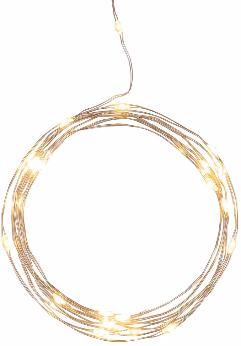 Catena luminosa MagicHome Natale, timer, 500xLED, bianco caldo, 8 funzioni, 50 m, IP44