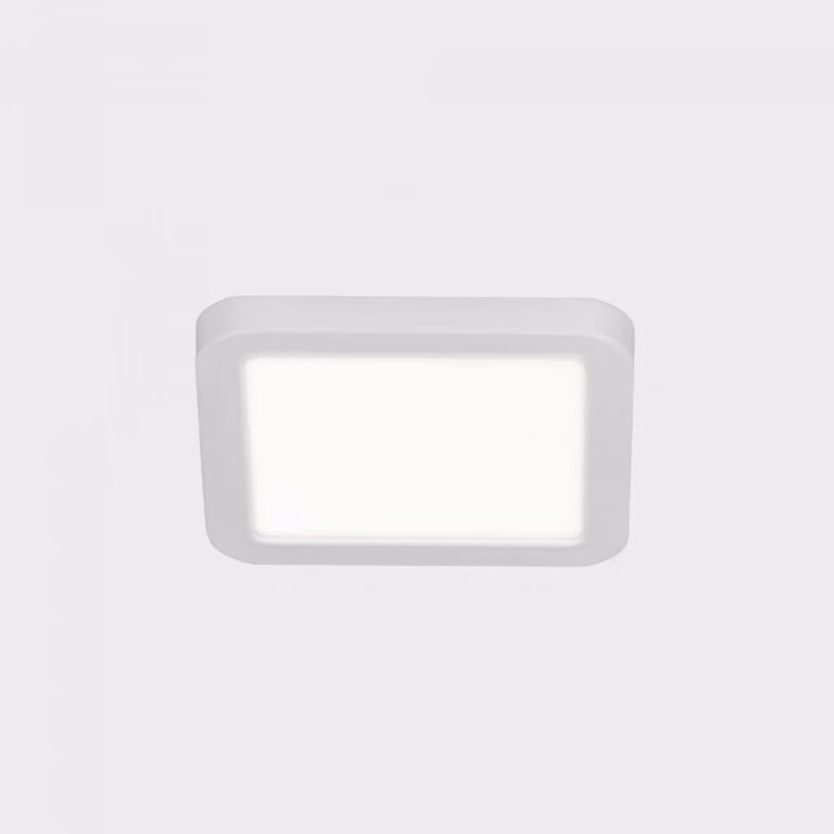 KOHL LIGHTING KOHL-Lighting DISC SLIM SQ apparecchio da incasso con cornice 225x225 mm bianco 24 W CRI 80 4000K 1.10V