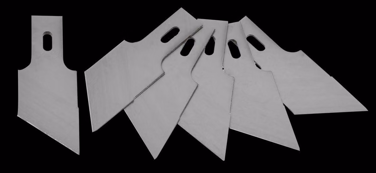 SW acciaio 94864L Lame di ricambio 16 mm 53° smussate,Poliuretano10 pz