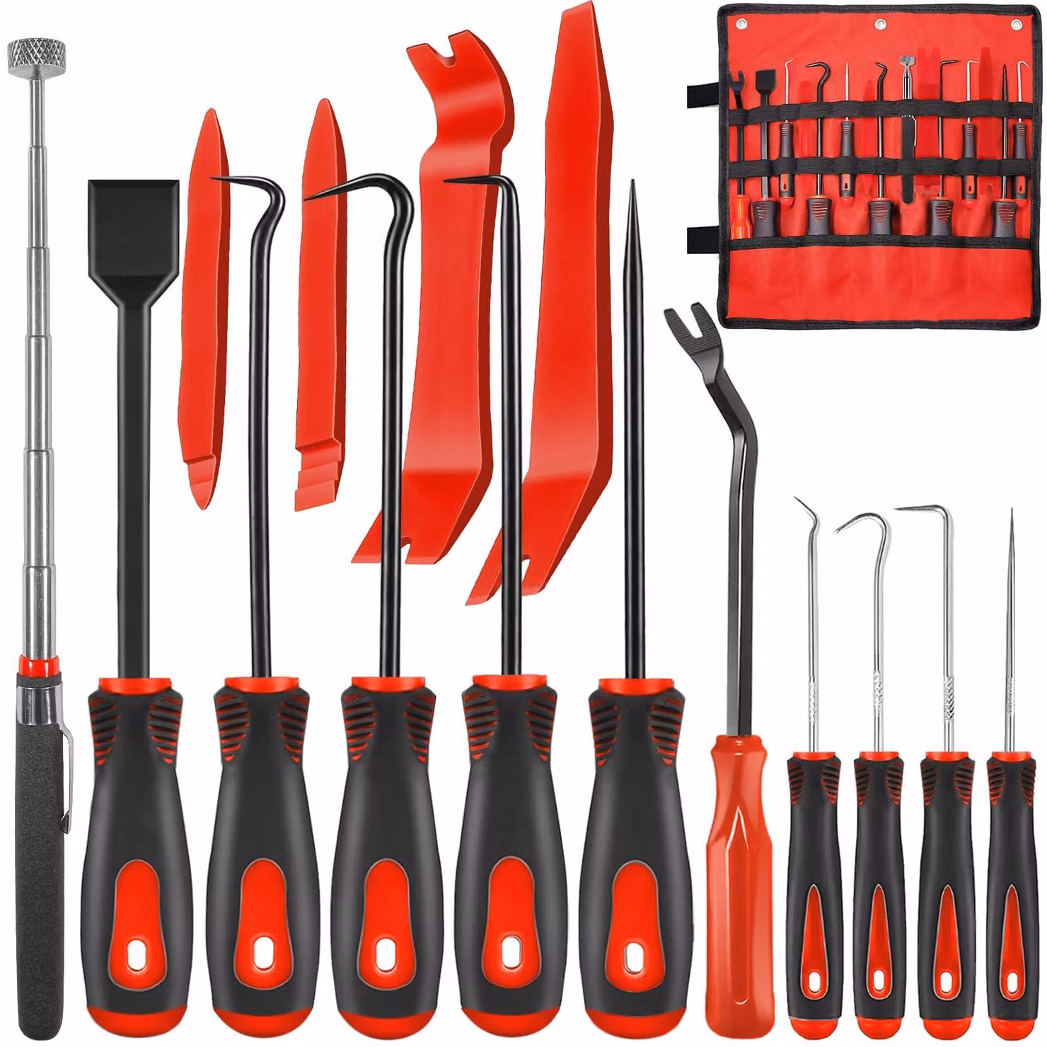 Solidchoice - Set di 15 strumenti di precisione per ganci e pinze, ideale per la manutenzione automobilistica