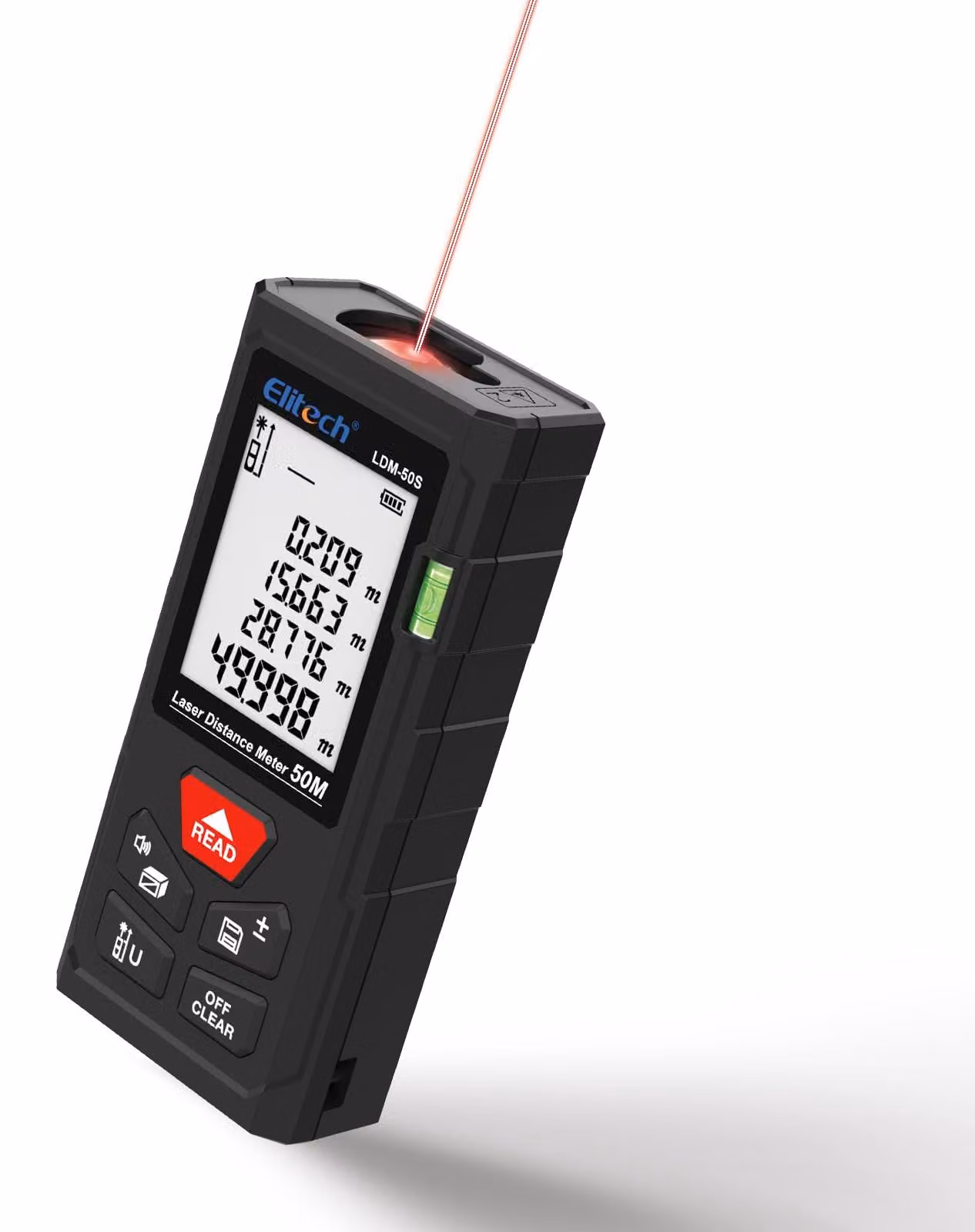 Misuratore laser da 50 metri – Strumento di misurazione digitale con precisione di ±2 mm