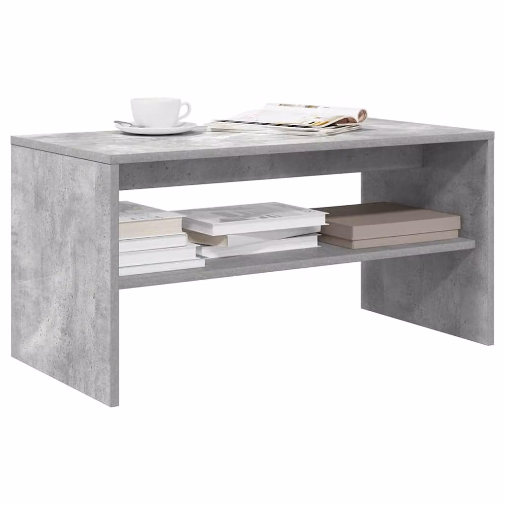 vidaXL Mobile Porta TV Moderno Grigio Cemento in Legno e MDF L 80 x P 40 x H 40 cm