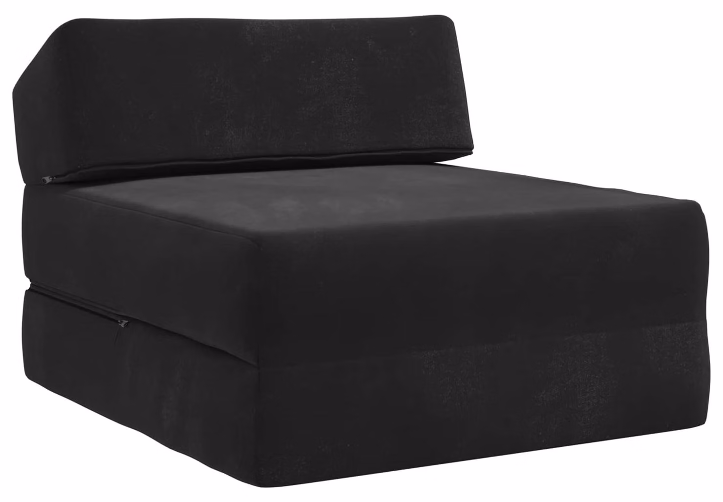 Divano Letto Pieghevole Nero 60 x 70 x 41 cm Tessuto