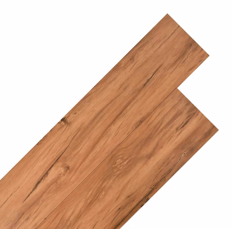 Tavole per Pavimenti 18 pcs Marrone 5,26 m² PVC