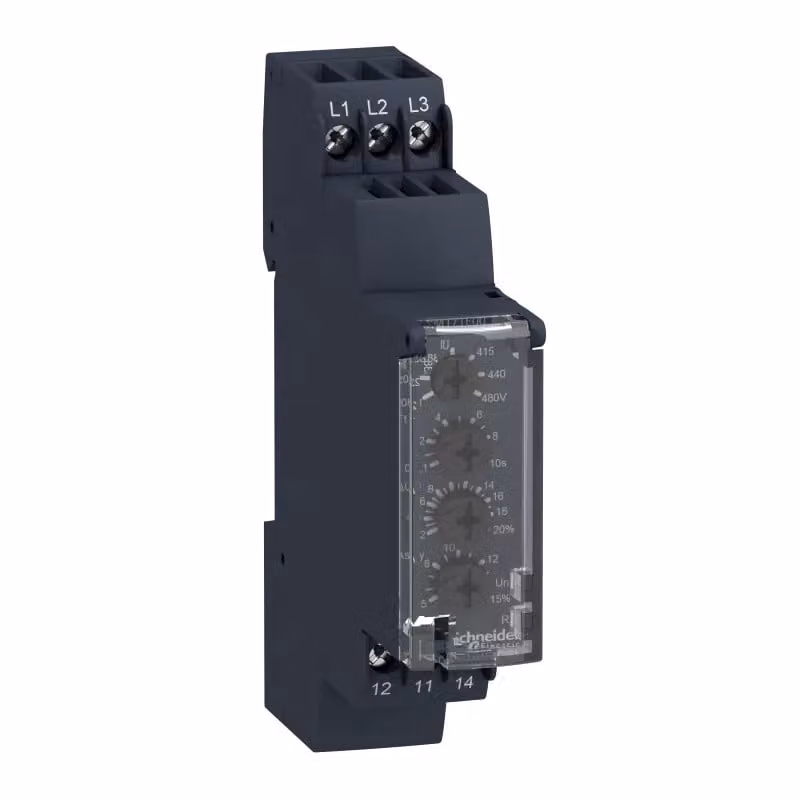 Schneider Electric Monitor di tensione, sovratensione/sottotensione, 65-260 VAC RM17UAS15