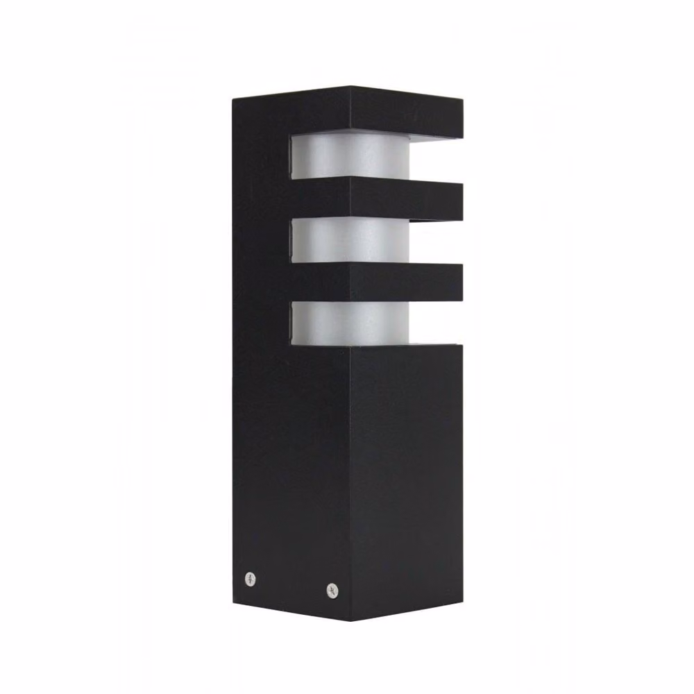 Paletto da giardino 25 cm 1xE27 nero IP54 SU-MA RADO RADO 3 BL