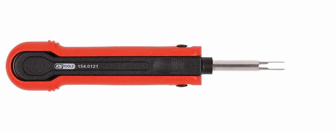 KS Tools Attrezzo di sblocco per terminali a lama/prese piatte 2,8 mm (AMP Tyco MCP)
