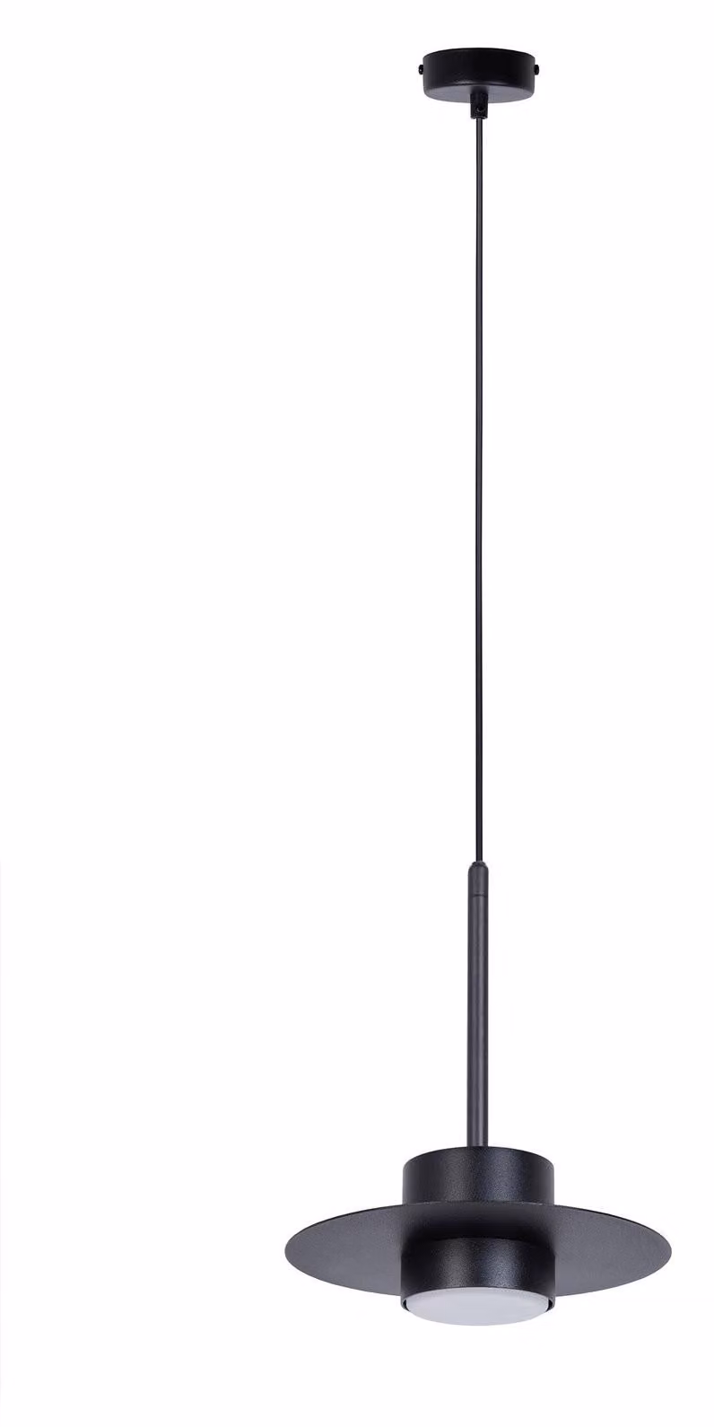 Lampada a sospensione CHARLIE nera 1xGX53x12W in metallo, dimensioni: 150x20x20 cm, IP20, Sigma Lighting