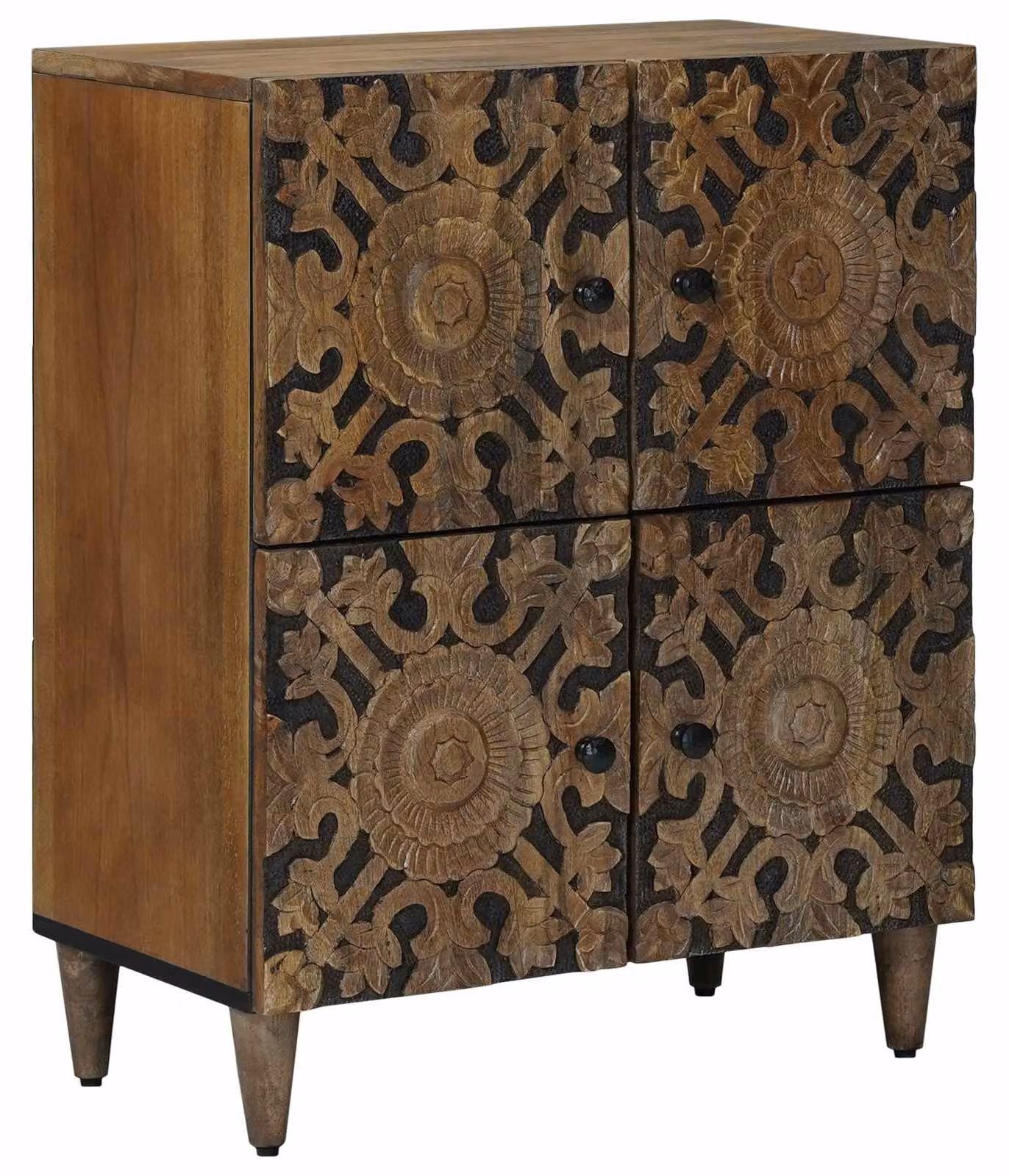 Credenza Marrone 60 x 33,5 x 75 cm Legno di mango massello