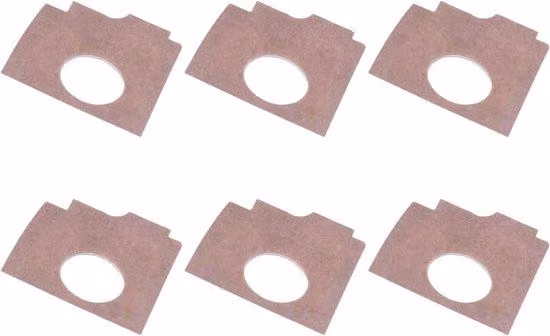 Set da 6 filtri di pulizia per la motosega - Sostituzione del filtro dell'aria - 45 cm