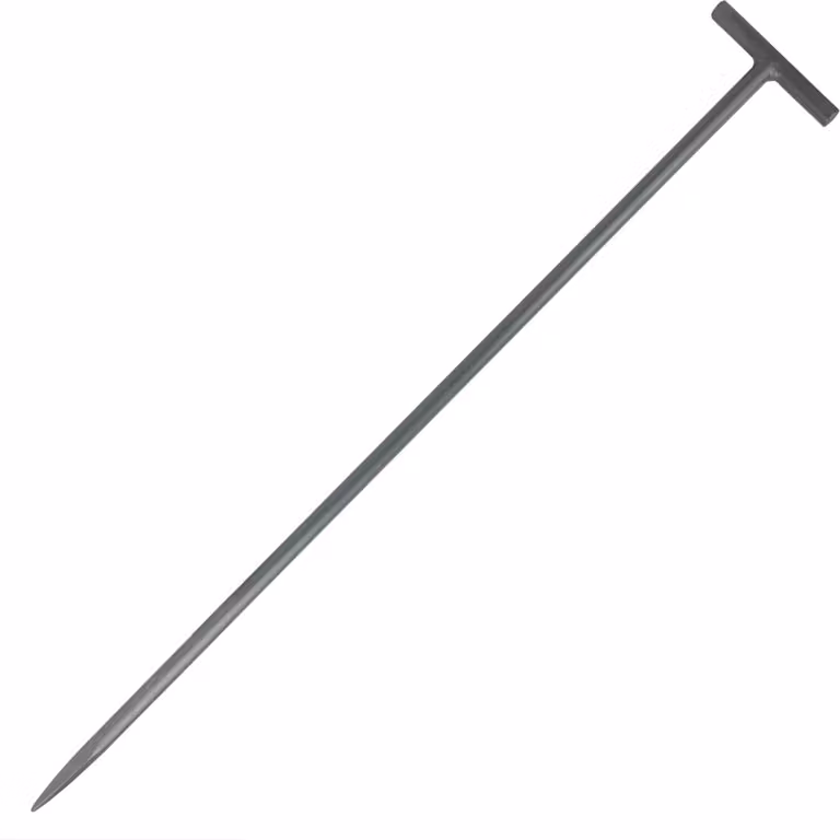 Spine a filo con testa a T 800 mm - Al pezzo