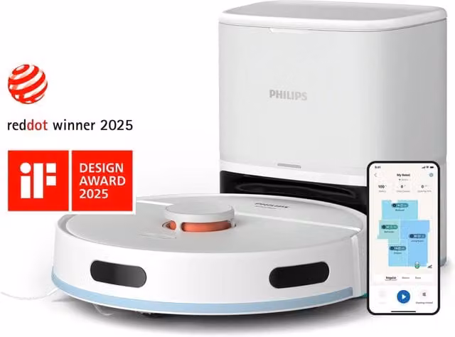 ASPIRAPOLVERE ROBOT XU2100 BIANCO ASPIRA E LAVA CON SVUOTAMENTO AUTOM