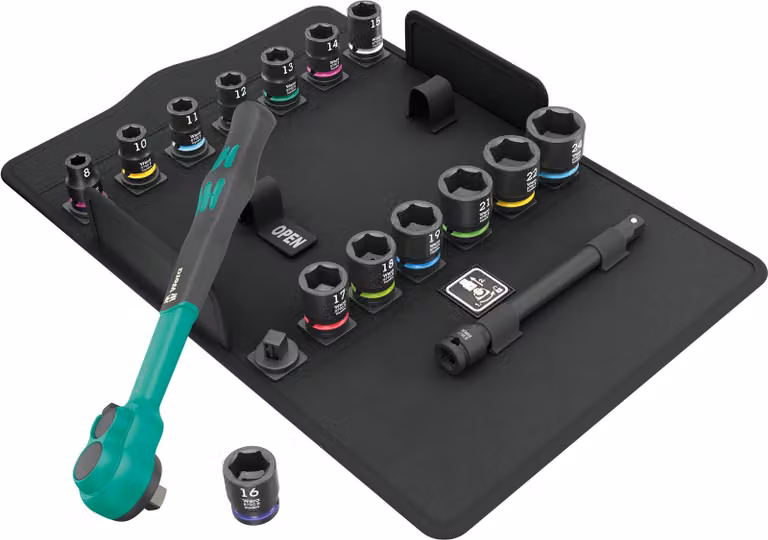 Set di cricchetti Wera 8100 SB 12 Zyklop Comfort