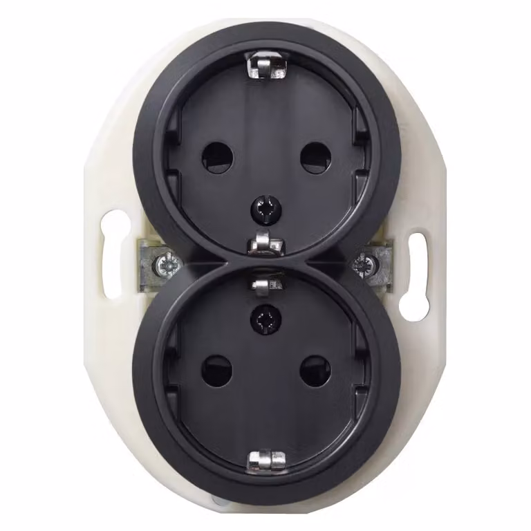 Doppio cassetto nero - Cassetto WDE011322
