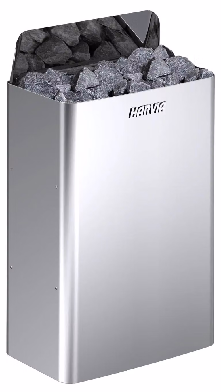 Stufa per sauna Harvia The Wall E trifase 9,0 kW | richiede un sistema di controllo separato | SW90E
