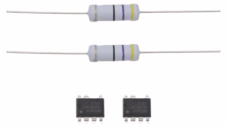 2 x LNK364GN, circuito integrato + resistenza da 47 Ohm per asciugatrici