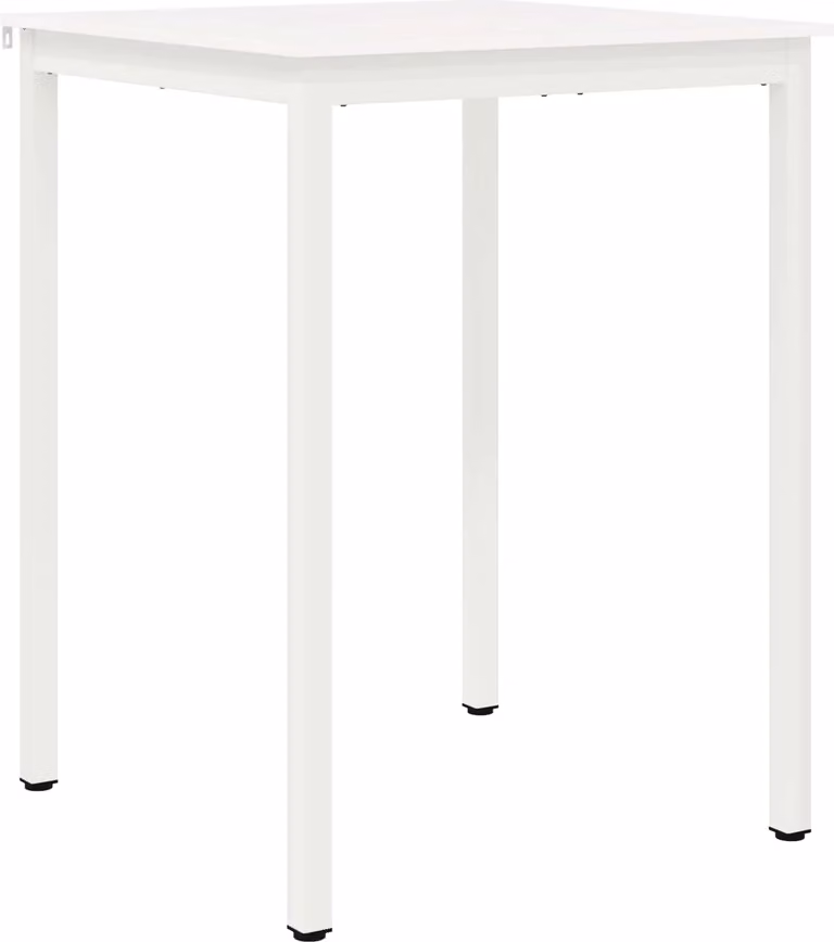 Tavolo da bar SYFAX™ bianco 110 x 55 x 105 cm in legno di pino massiccio
