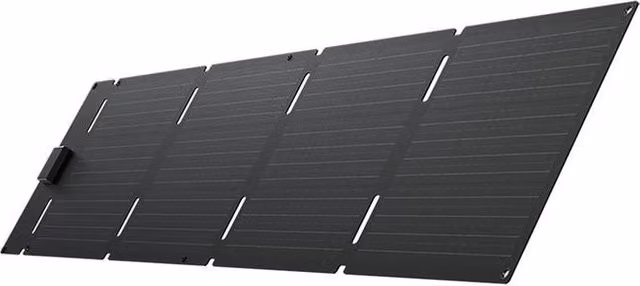 EcoFlow Pannello Solare Portatile Pieghevole 60W TOPCon Monocristallino con USB Type-C IP68 Nero
