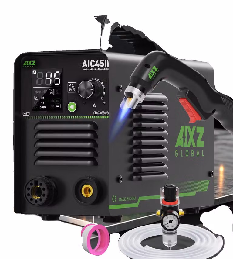 Tagliasigaro a plasma, capacità di taglio 45A, accensione dell'arco pilota senza contatto, modello AIC45II, alimentazione 220V-240V, spina di tipo europeo