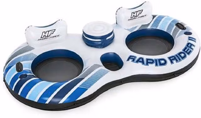 Poltrona Gonfiabile Galleggiante Rapid Rider a 2 Posti Trade Shop Multicolore L: 251 cm, P: 132 cm – 1