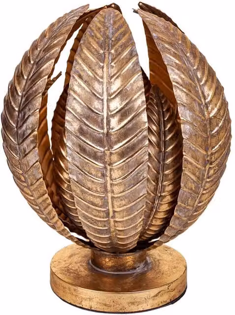 Lampada da tavolo WANDERLUST DECO in metallo dorato L: 35 cm, P: 35 cm, H: 39,5 cm – 1