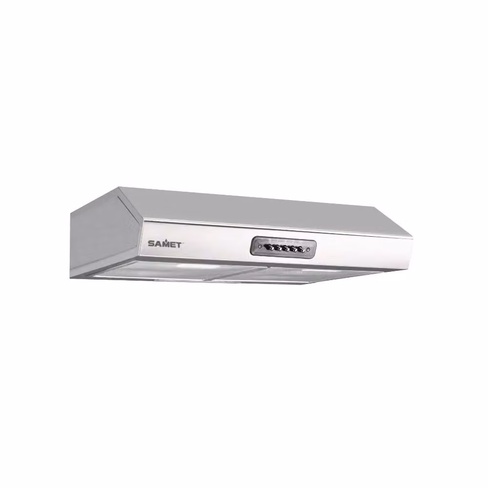 Cappa sottopensile Tornado 60 Samet in acciaio inox color argento – 2