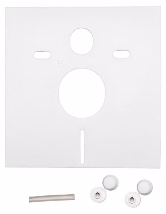Kit di isolamento acustico Sturotec per WC sospeso e bidet sospeso, spessore 6 mm, con di conformità