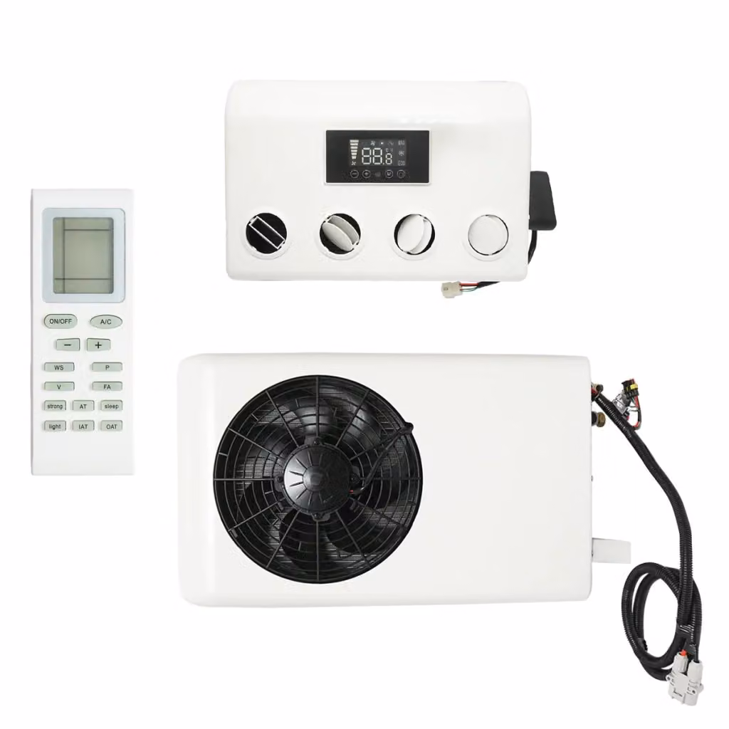 Climatizzatore fisso per macchinari industriali Breckner Germany 12V 2600W bianco – 2