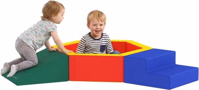 Set Percorso Motricit¨¤ Bambini con Piscina Palline ¨C Xylo ¨C Schiuma EPE Multicolore