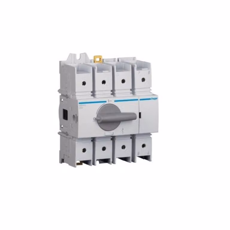 Sezionatore HAGER 4P 125A HAD412