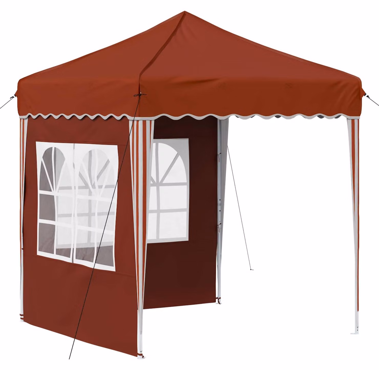 Tenda per feste a pop-up 195 x 195 x 245 cm Terracotta