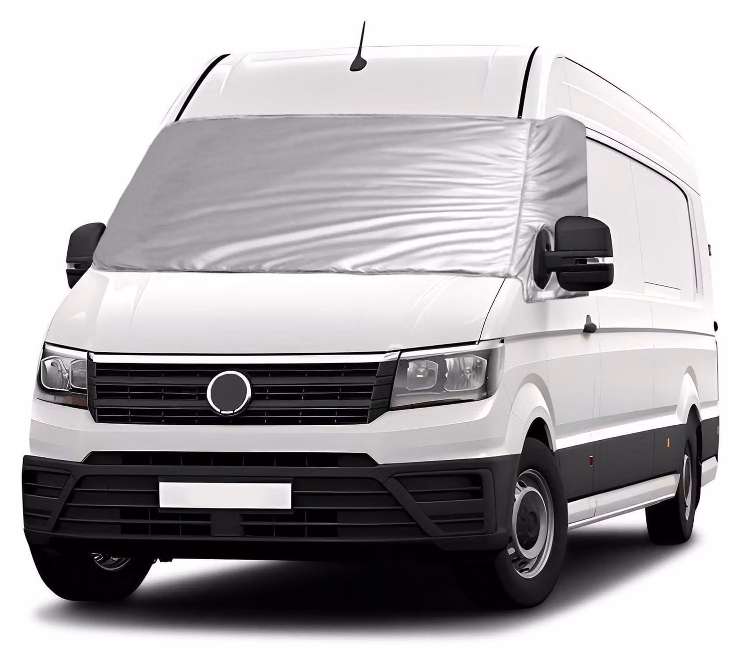 Copertura parasole termica per VW Crafter 2018-2024, colore argento, pieghevole, protezione per tutto l'anno
