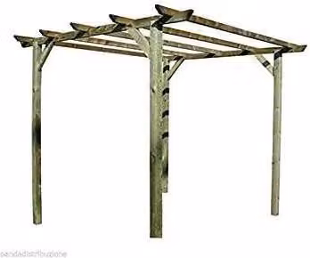 Pergola Legno Blinky Glicine