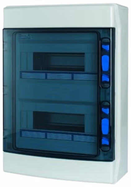 Distributore esterno IP65 a 2 file 24 TE IKA-2/24-ST (174198)
