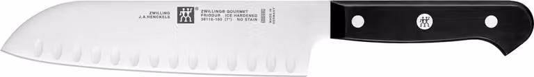 Coltello Santoku alveolato cm 18 serie Gourmet di Zwilling
