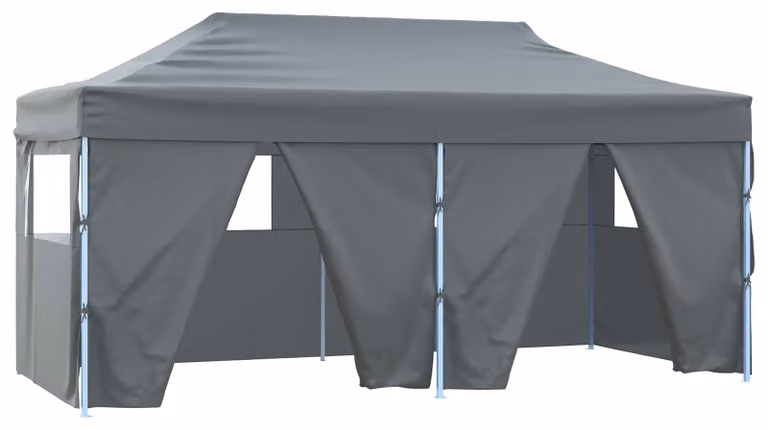Maison Exclusive - Tenda per feste, dimensioni 291 x 580 x 315 cm, colore antracite, tessuto Oxford
