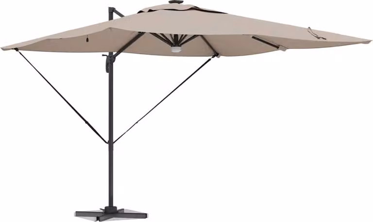 Parasol Roma Talpa 286 x 284 x 270 cm Alluminio e Poliestere