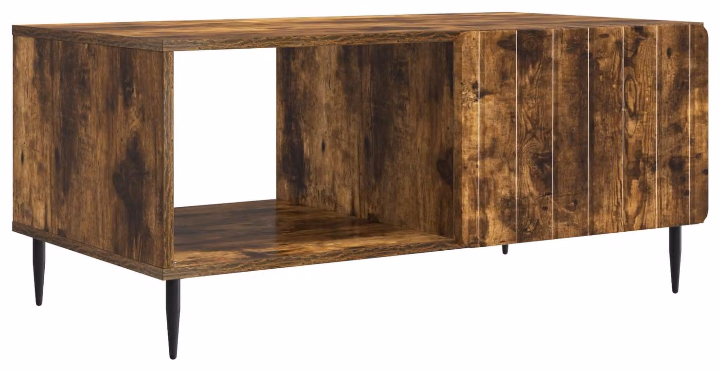 Tavolino da salotto Rovere Fumo 90 x 50 x 40 cm