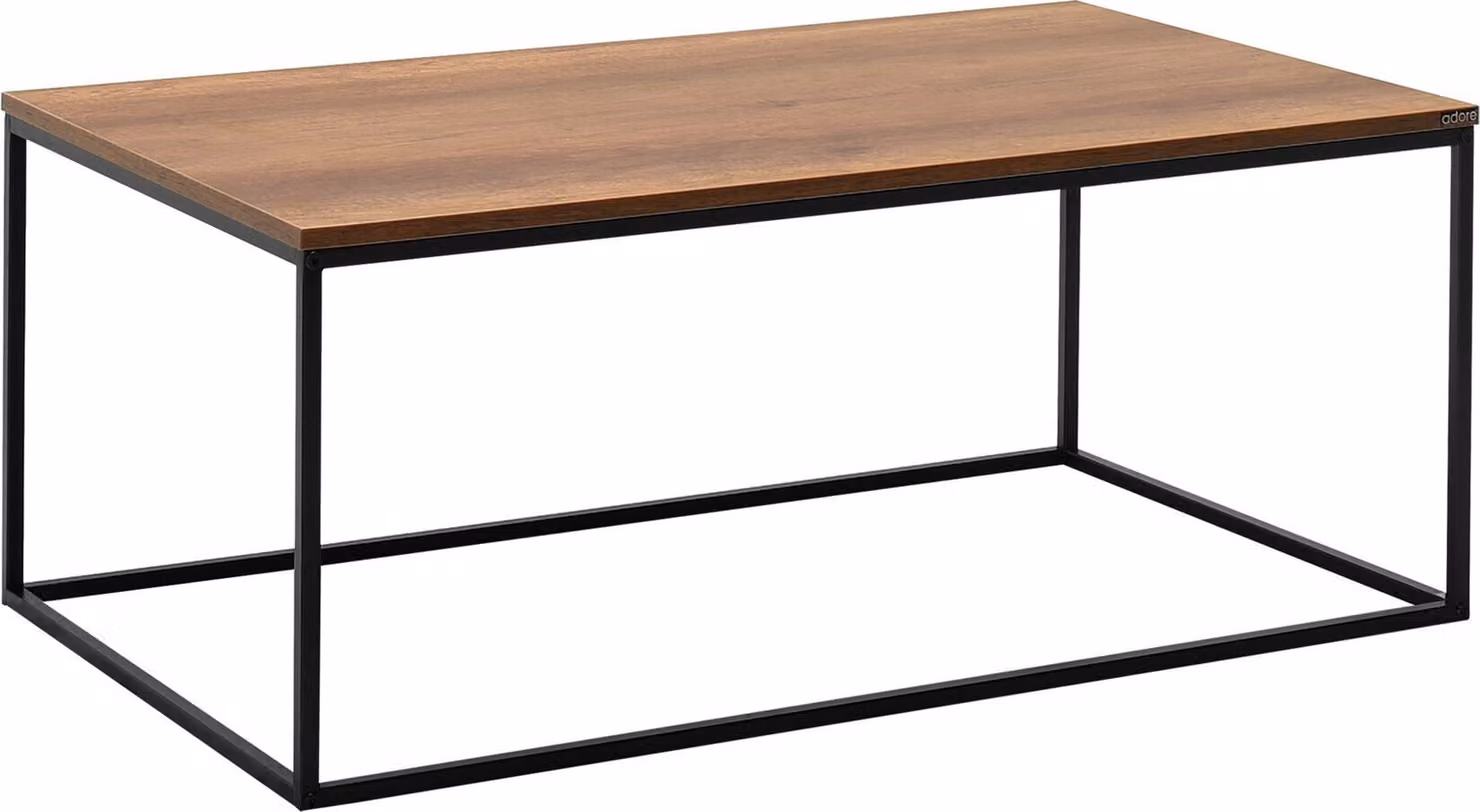 Skye Decor, Shp-985-Oo-1, tavolino da salotto, noce, 100 % PANNELLI DI PARTICELLE RIVESTITI IN MELAMMINA, 100 x 60 x 42 cm