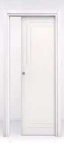Porta Scorrevole 2L Effebiquattro in Legno Laccata Bianca L 70 cm x H 210 cm