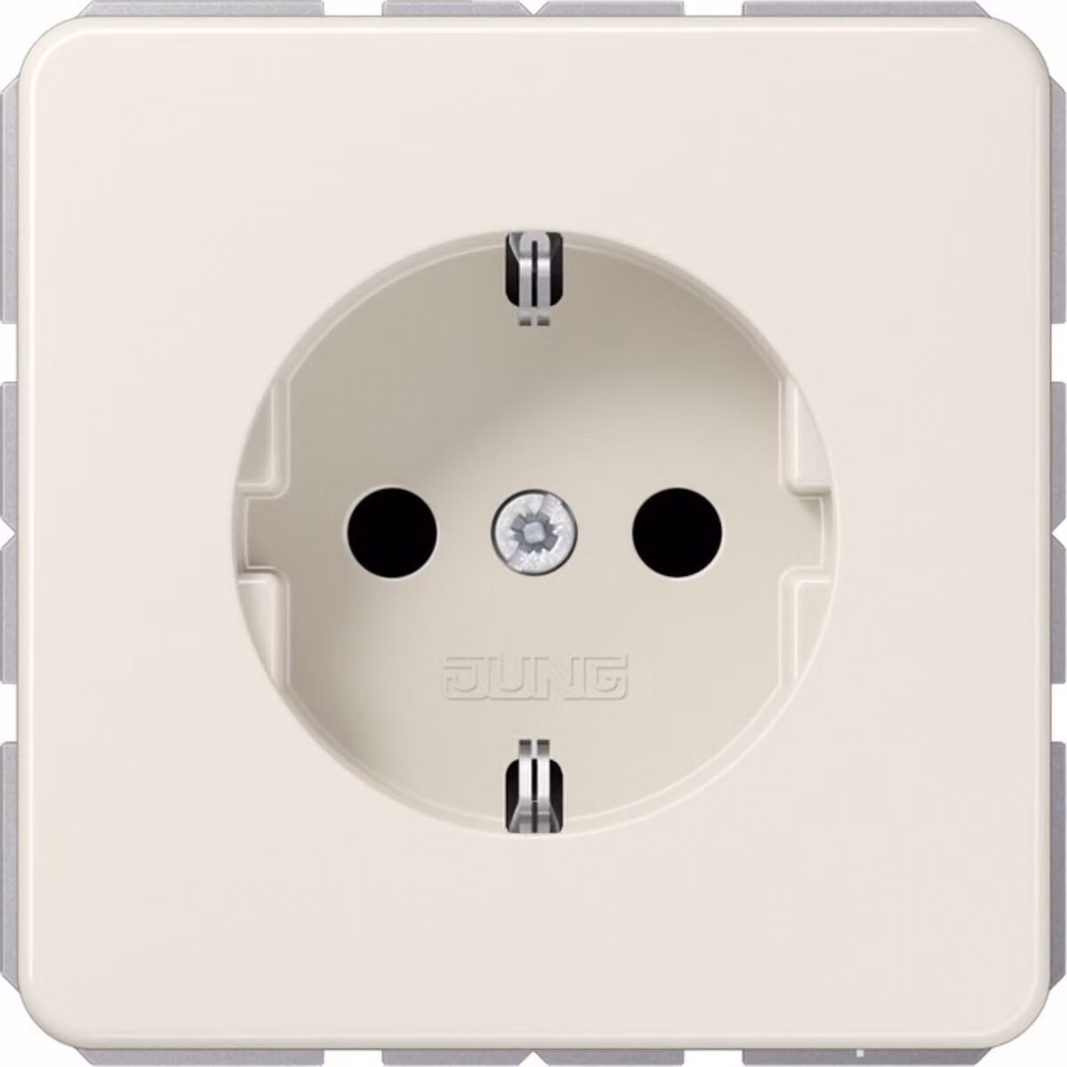 Jung SCHUKO presa di corrente bianca CD 1520