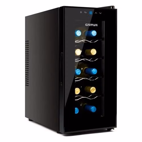 Cantinetta vino G3 Ferrari Riservetta 10, termoelettrica, colore nero, L 26 cm x P 51,5 cm x H 56,7 cm – 2