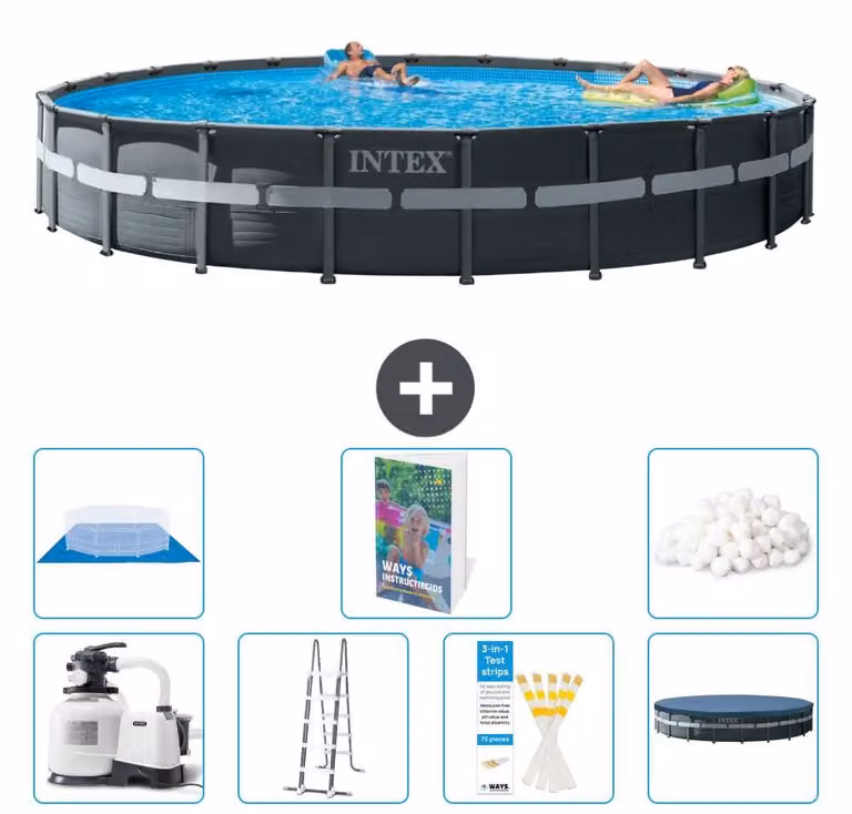 Ultra XTR Pool Rund - 732x132 cm - Set da 6 pezzi, modello S629