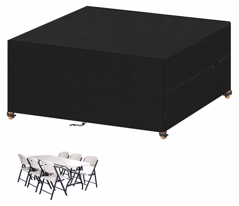 Copertura impermeabile per mobili da giardino, realizzata in tessuto Oxford 420D, dimensioni 160x130x90 cm