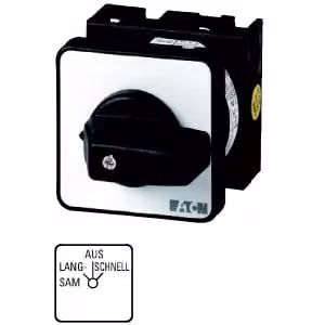 Eaton Pulsante singolo, T0, 20 A, montaggio su quadro, 1 unità, contatti: 1, 45°, a pulsante, con posizione 0, con ritorno in posizione 0, 0 1, codice articolo 15301 009195