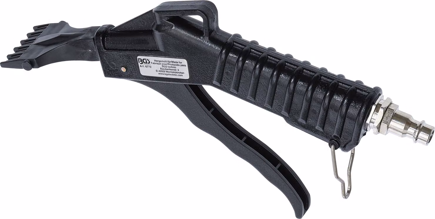 BGS Pistola di soffiaggio ad aria compressa con ugello piatto - 6772