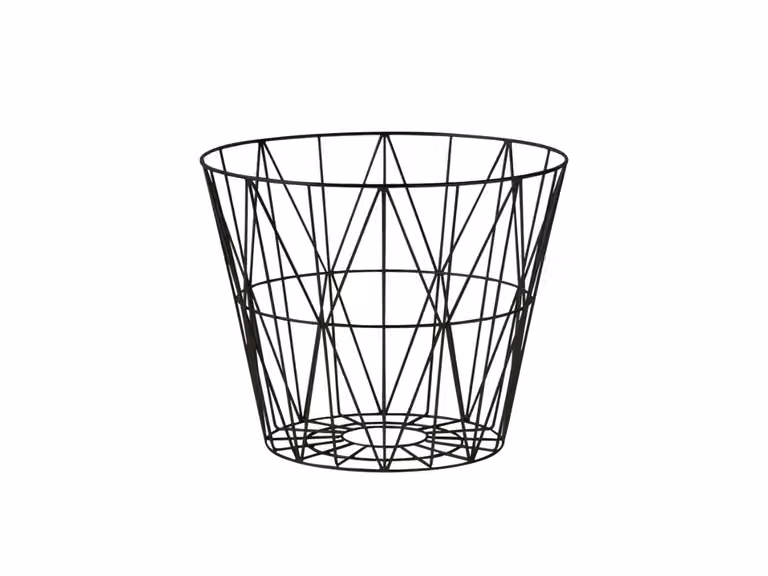 Wire Cesto Small Nero