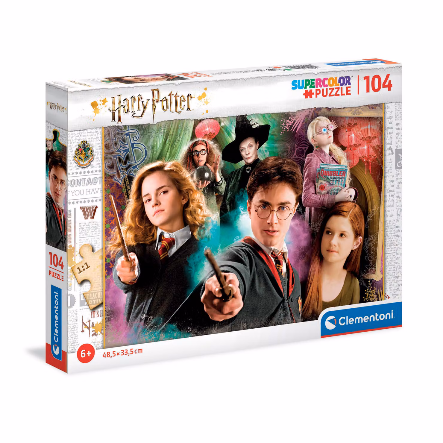 Puzzle Harry Potter Clementoni 104 pezzi multicolore L: 48,5 cm, P: 33,5 cm – 2