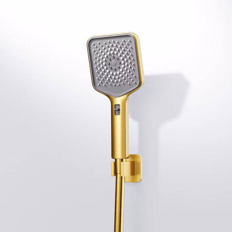 Steinberg Série 342 Garniture de douche à main, douchette à main réglable en 3 positions, 3421626BG, 3421626BG